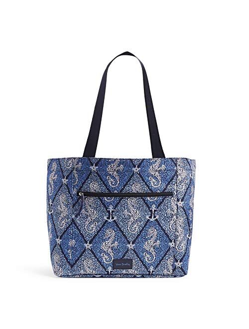 Vera Bradley Recycled Lighten Up Reactive Drawstring Family Tote Bag