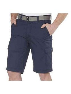 Wear First Stretch Belted Cargo Shorts - Blue Nights - Navy