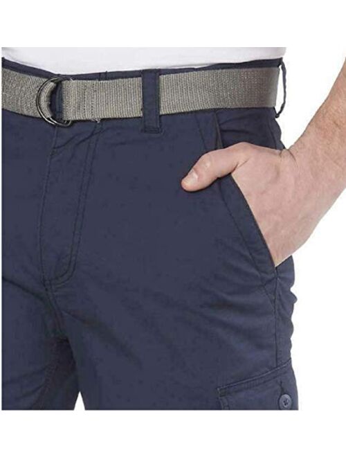 Wear First Stretch Belted Cargo Shorts - Blue Nights - Navy