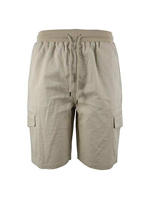 Mens Amphibian Hybrid Shorts Flat Front Chino Golf Short Pants Athletic Casual Board Shorts/Walk Short