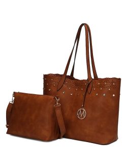 by Mia K. | Cognac Maria Tote & Pouch