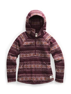 Women's Printed Crescent Hooded Pullover