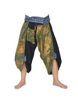 Harem Pants Women Men Yoga Ninja Pants Samurai Style