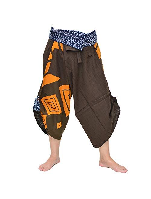 Harem Pants Women Men Yoga Ninja Pants Samurai Style