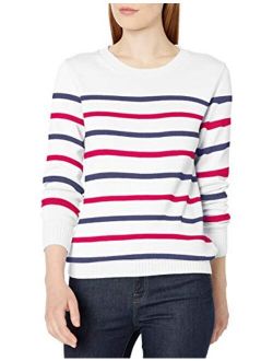 Women's 100% Cotton Crewneck Sweater