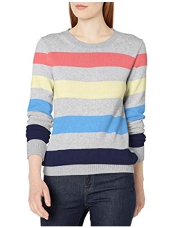 Women's 100% Cotton Crewneck Sweater