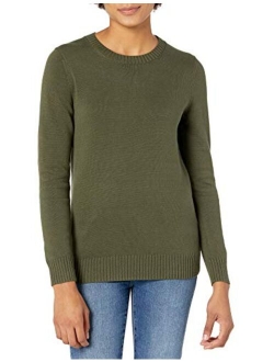 Women's 100% Cotton Crewneck Sweater