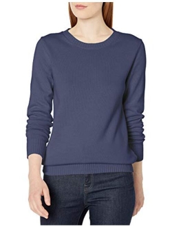 Women's 100% Cotton Crewneck Sweater