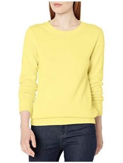 Women's 100% Cotton Crewneck Sweater