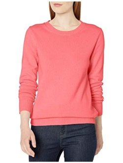 Women's 100% Cotton Crewneck Sweater