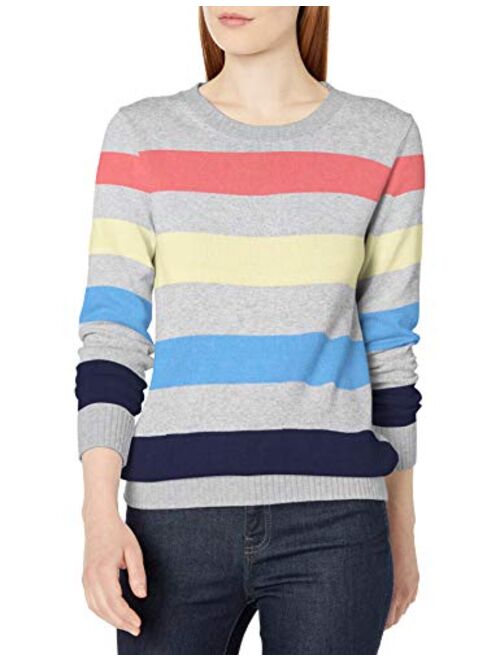 Amazon Essentials Women's 100% Cotton Crewneck Sweater