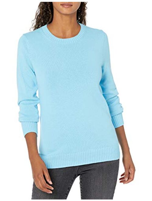 Amazon Essentials Women's 100% Cotton Crewneck Sweater