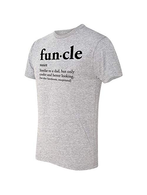 Funcle Fun Uncle Joke Funny T-Shirt Cool Sarcastic Novelty Humor Shirt