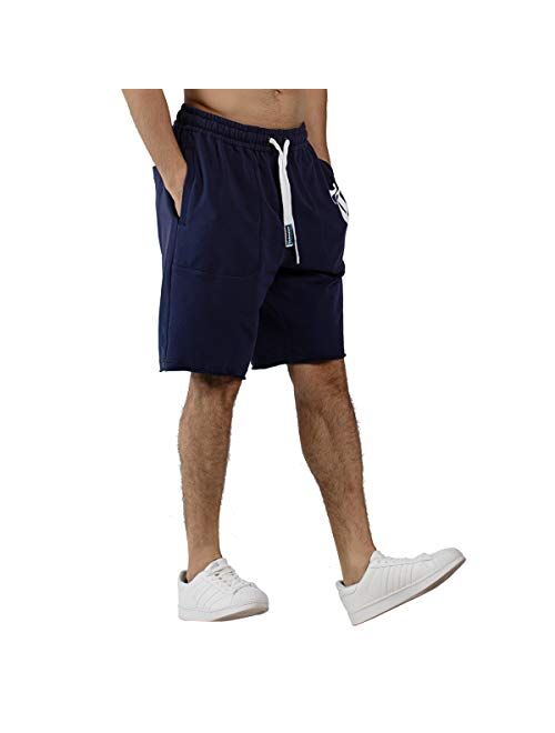 Men's Shorts Jogger with Pockets from UK for Casual Active Fit Reflective Print Big Sale in Last Week