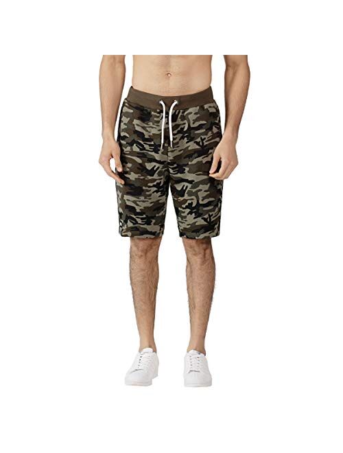 Men's Shorts Jogger with Pockets from UK for Casual Active Fit Reflective Print Big Sale in Last Week