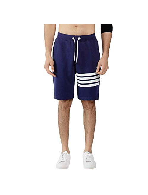 Men's Shorts Jogger with Pockets from UK for Casual Active Fit Reflective Print Big Sale in Last Week