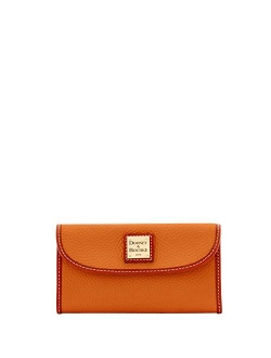 Dooney & Bourke Pebble Grain Continental Clutch Wallet