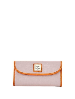 Dooney & Bourke Pebble Grain Continental Clutch Wallet