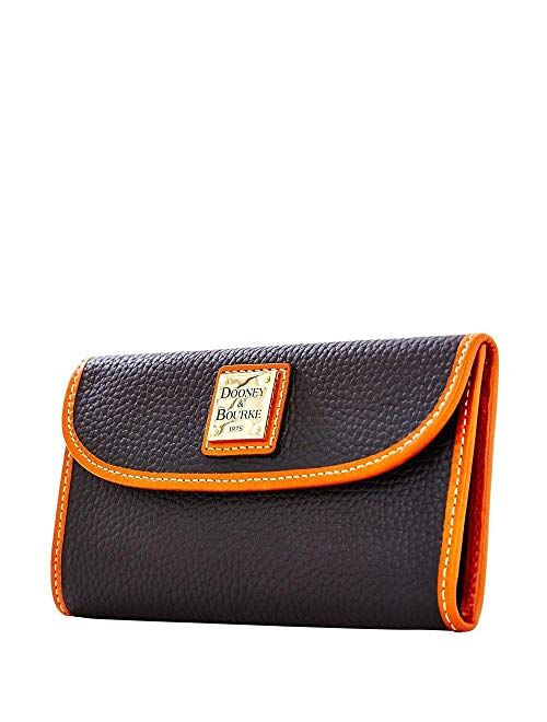 Dooney & Bourke Pebble Grain Continental Clutch Wallet