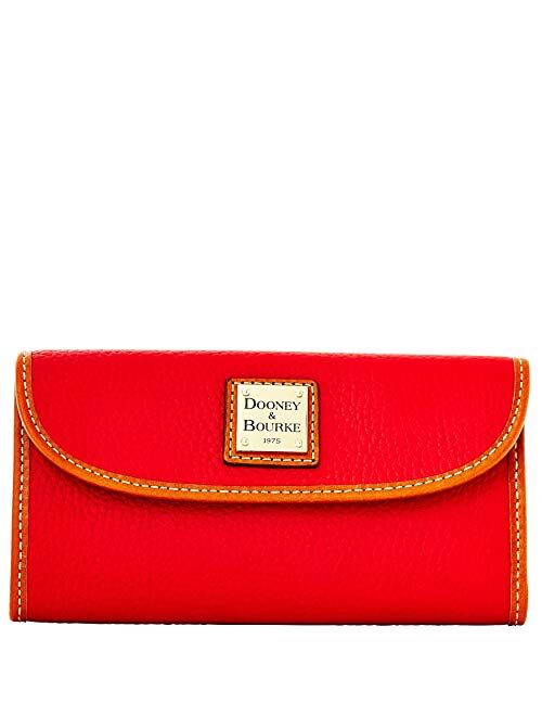 Dooney & Bourke Pebble Grain Continental Clutch Wallet