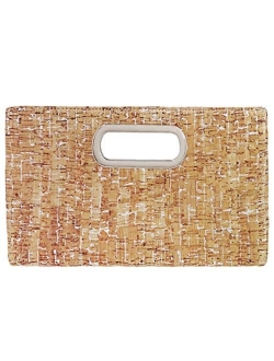 Cork Top Handle Clutch