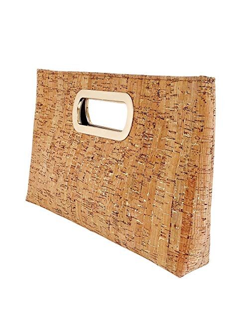 Cork Top Handle Clutch