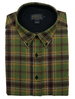Men's Long Sleeve Button Front Classic-fit Fireside Shirt