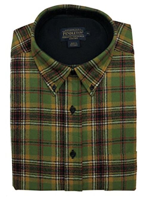 Pendleton Men's Long Sleeve Button Front Classic-fit Fireside Shirt