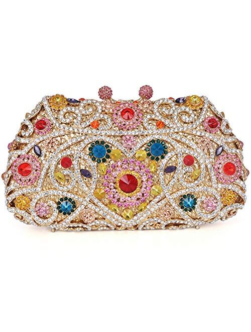 Crystal Clutch for Women Rhinestone Evening Bag