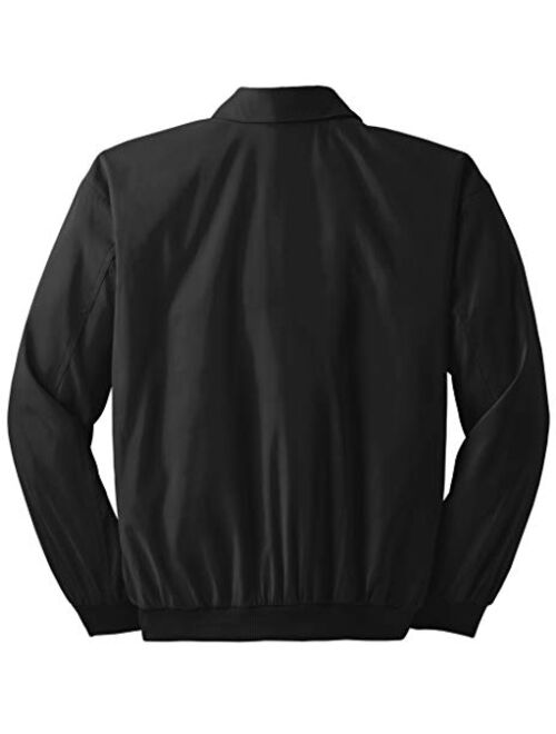 Joe's USA Men's Big Casual Microfiber Jackets in Adult Sizes: XS-4XL