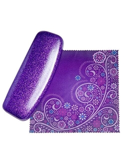 The Original Dazzling Sparkle Smooth Glitter Women's Eye Glass Case | SPUNKYsoul Collection