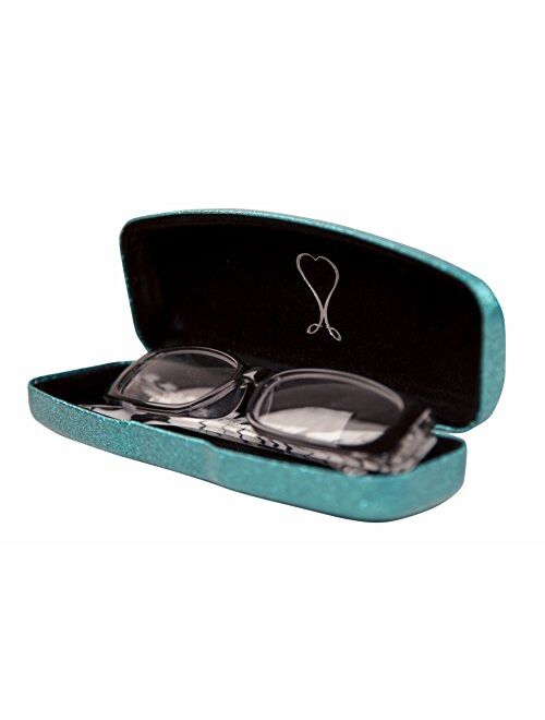 The Original Dazzling Sparkle Smooth Glitter Women's Eye Glass Case | SPUNKYsoul Collection