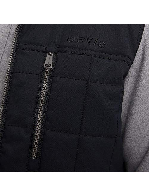 Orvis Men's Quilted Vest Zipper Media Pocket Classic Fit