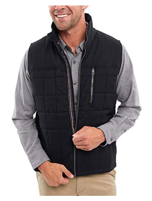 Orvis Men's Quilted Vest Zipper Media Pocket Classic Fit