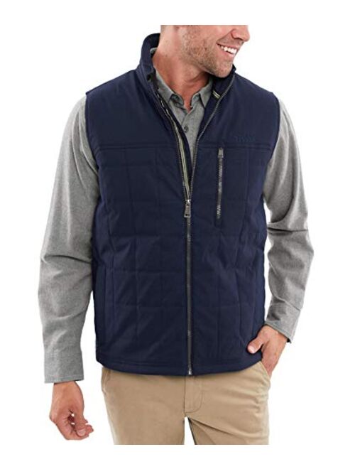 Orvis Men's Quilted Vest Zipper Media Pocket Classic Fit