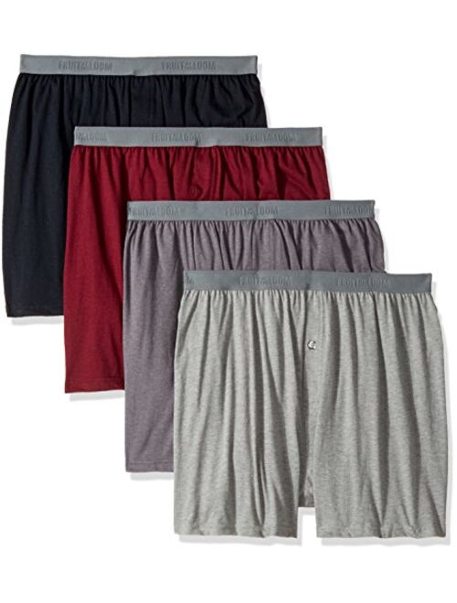 Fruit of the Loom Men's Premium Knit Boxer