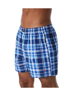 Men's Cotton Classic Fit 40's Woven Boxer L169RL