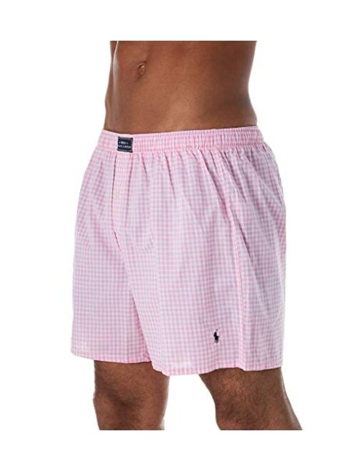 POLO RALPH LAUREN Men's Cotton Classic Fit 40's Woven Boxer L169RL