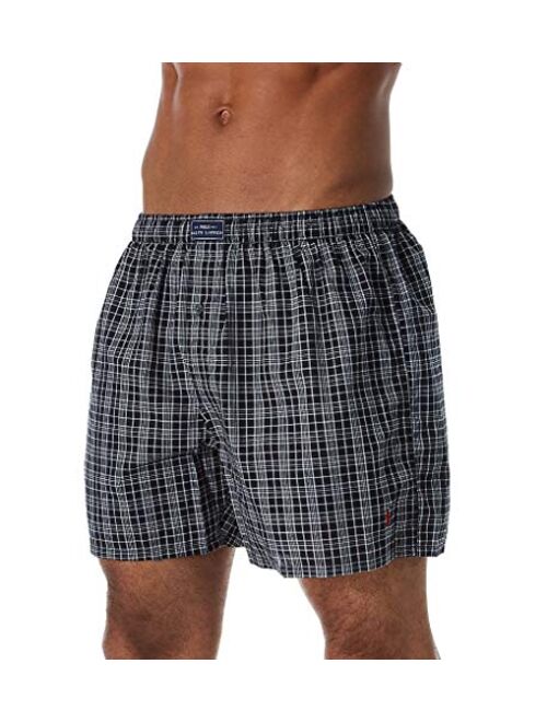 POLO RALPH LAUREN Men's Cotton Classic Fit 40's Woven Boxer L169RL