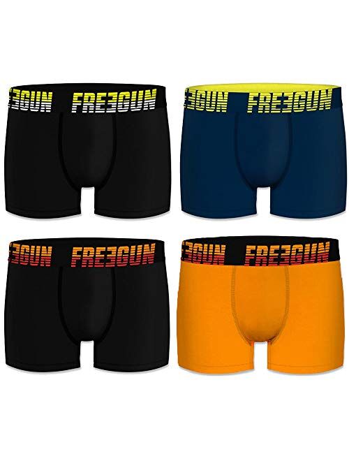 FREEGUN Pack of 4 Boxer Men's in Cotton