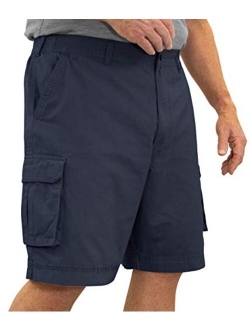 ROCXL Big and Tall Mens Expandable Waist Cargo Shorts