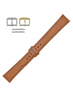 Made in The USA - Montana Genuine Leather Big and Tall Long Watch Bands Straps - American Factory Direct - for Vintage and Newer Watches Real Leather Creations