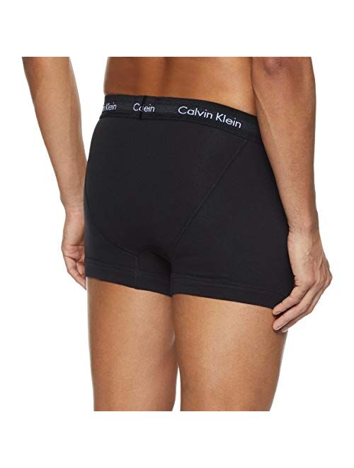 Calvin Klein Men's 3 Pack Trunks, Blue