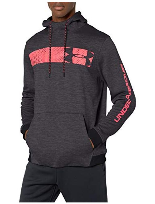 Under Armour mens Armour Fleece Pullover Hoodie Bar Logo Graphic