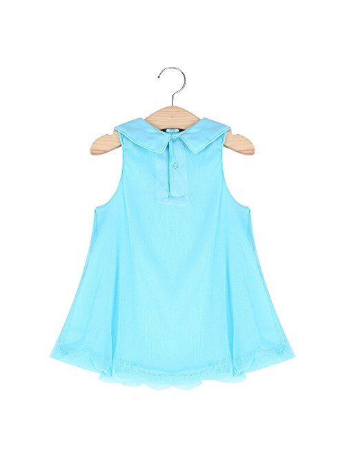 WZSYGDTC 0-24 Months Baby Flower Girl Dress One-Piece Romper Jumpsuit Dresses