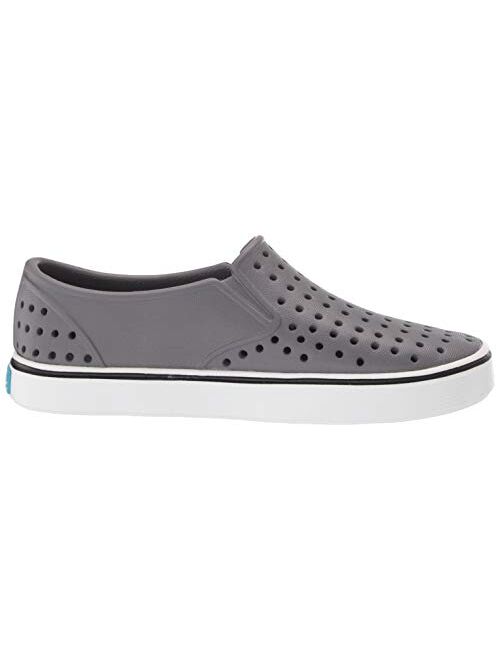 Native Kids Shoes Boy's Miles Slip-On (Toddler/Little Kid) Dublin Grey/Shell White 9 Toddler M