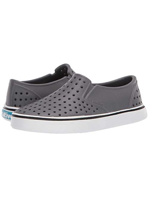 Native Kids Shoes Boy's Miles Slip-On (Toddler/Little Kid) Dublin Grey/Shell White 9 Toddler M