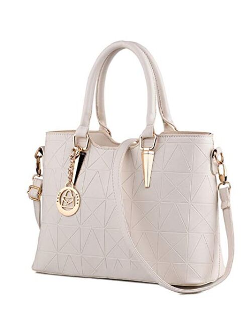 JHVYF Women Claissic Top Handle Handbag Crossbody Casual Purse Satchel Tote