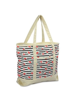 22" Shopping Tote Bag in Heavy Cotton Canvas (Special Pattern Edition)