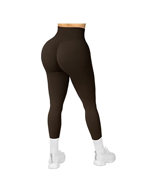 SUUKSESS Sexy Butt Scrunch Leggings Honeycomb High Waisted Workout Tights Pants